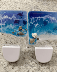 Clear Resin Night Light - The Irritable Pelican Artisan Gallery