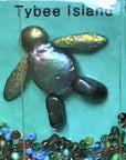 "Mini - Art: Artistic Handmade Tybee Island Magnets" - The Irritable Pelican Artisan Gallery