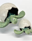 Handmade Ceramic Pottery Sea Turtle Hatchlings - The Irritable Pelican Artisan Gallery