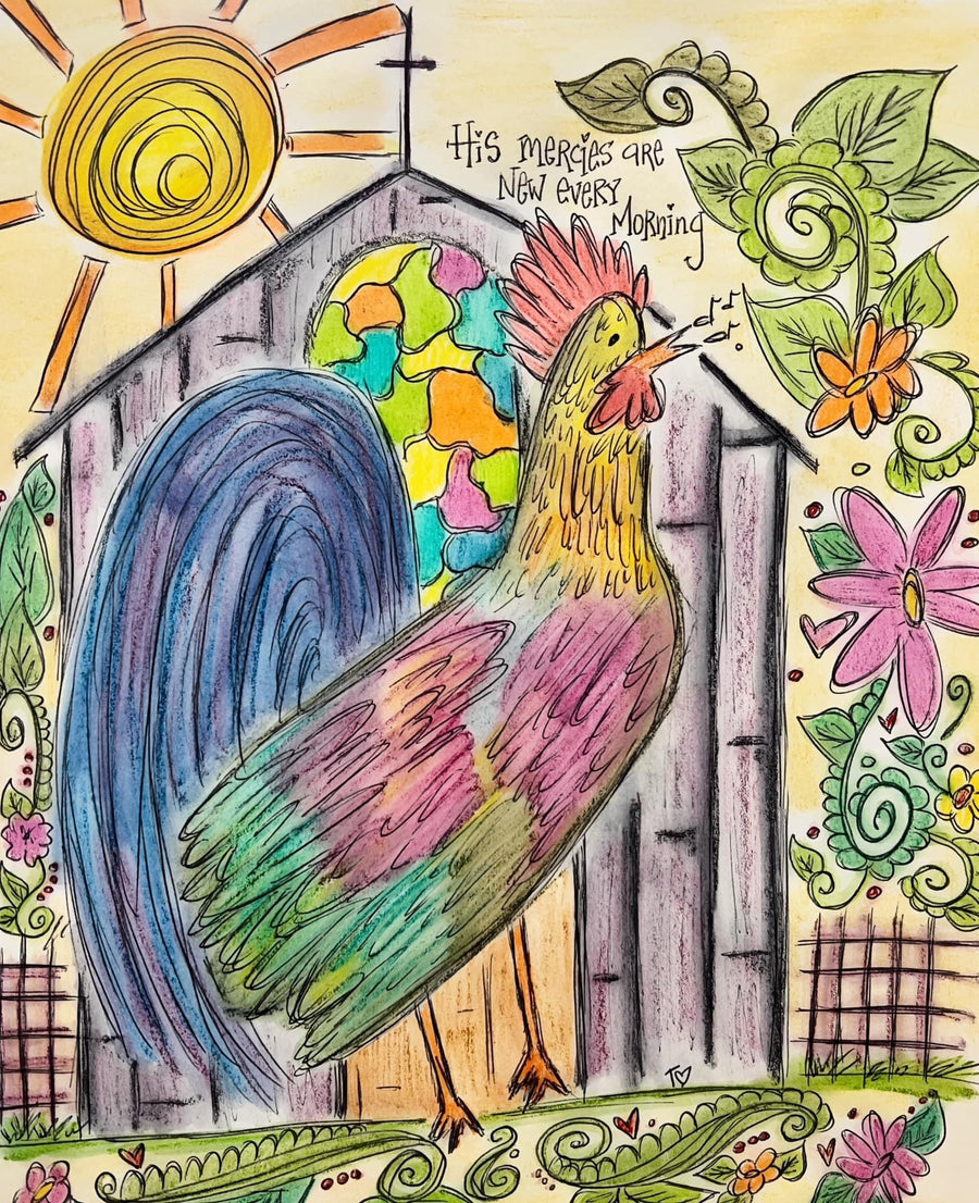 Doodle Drop: 10 Assorted Scripture Cards - The Irritable Pelican Artisan Gallery