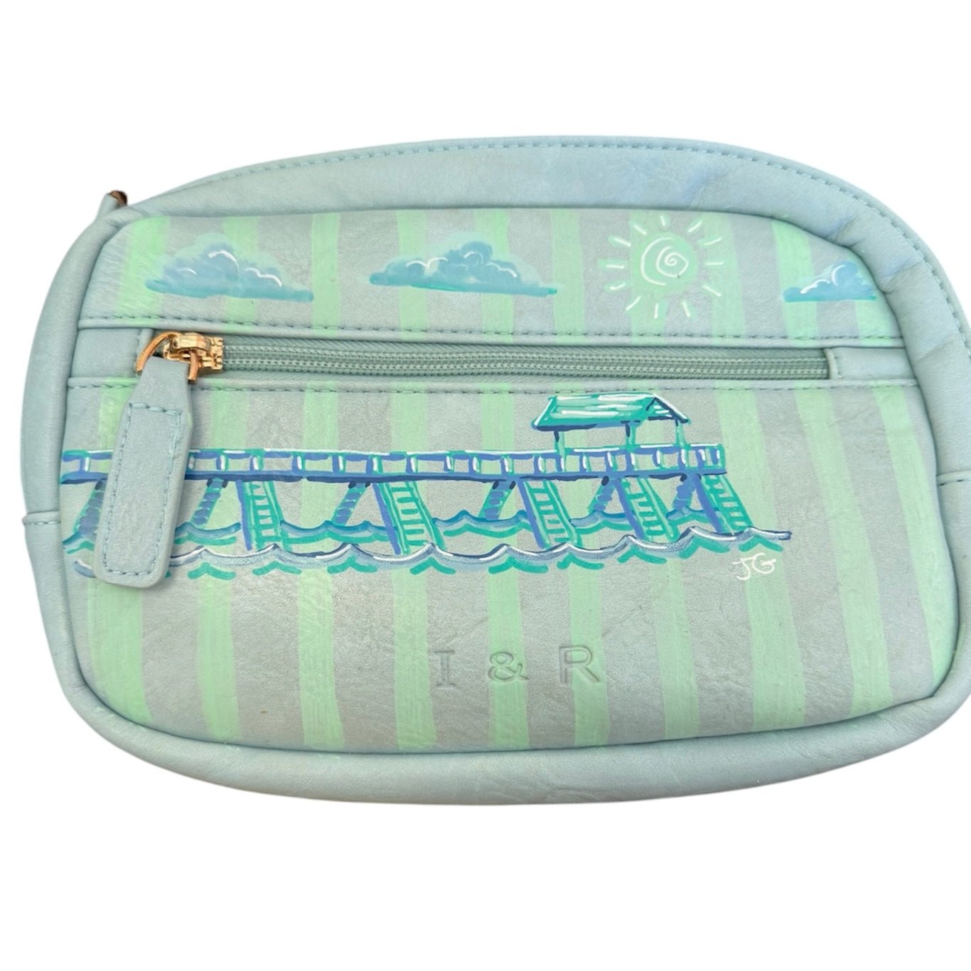 Hand-painted Fanny Packs by Jenni Greenleaf - The Irritable Pelican Artisan Gallery