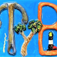 "Mini - Art: TyB Magnet" - The Irritable Pelican Artisan Gallery