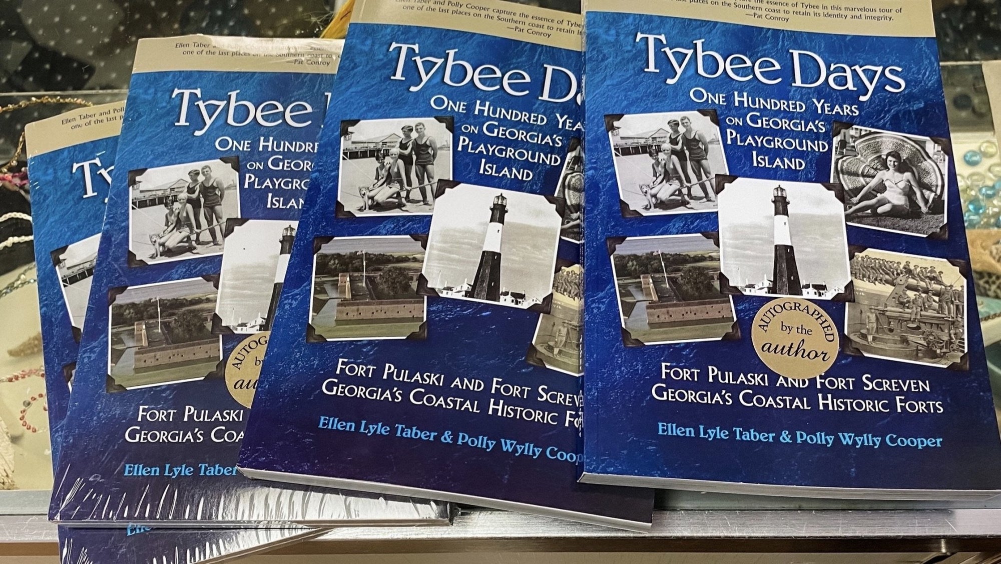 "Tybee Days" Book by Ellen Lyle Taber and Polly Wylly Cooper - The Irritable Pelican Artisan Gallery