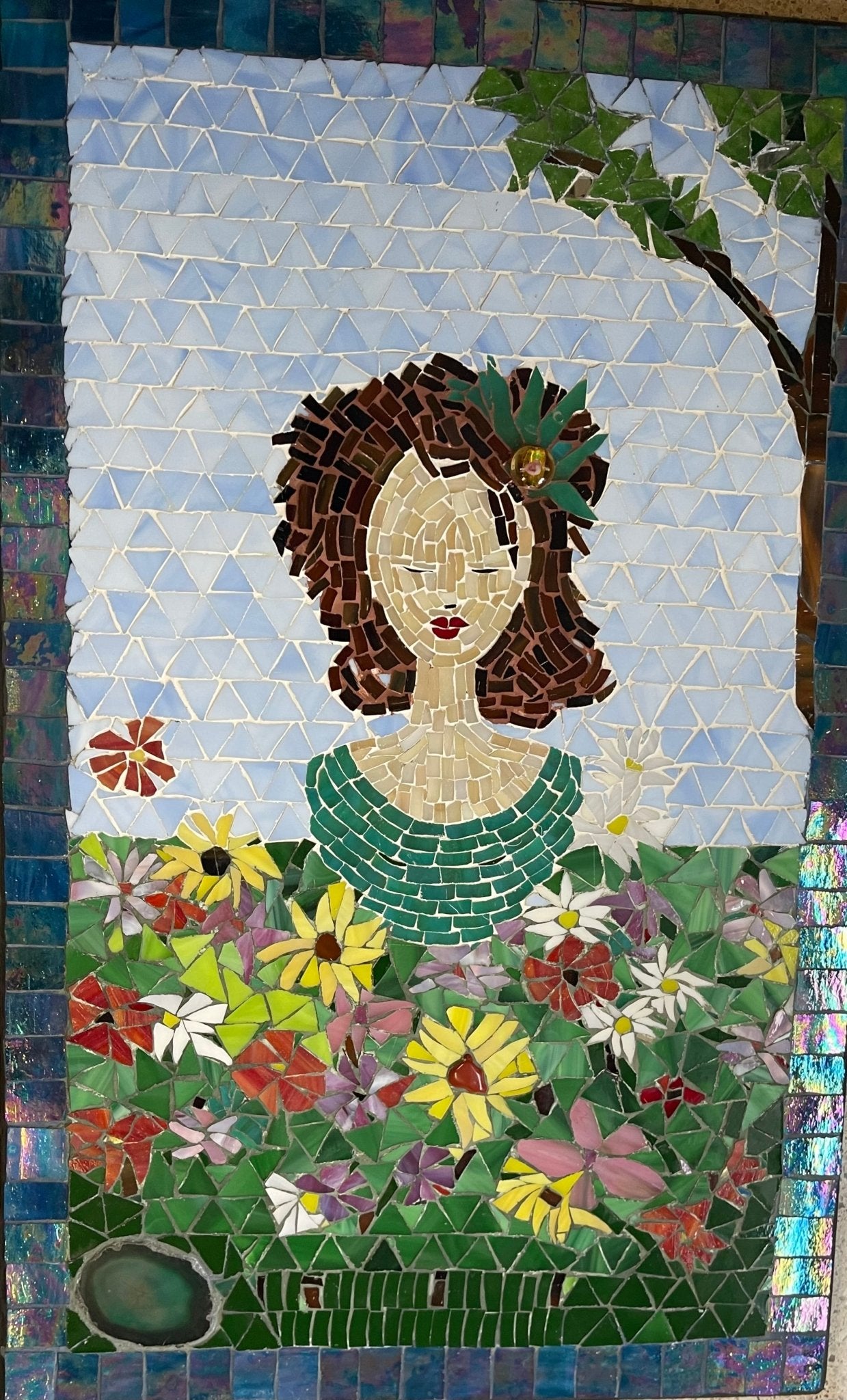 "Afternoon in the Garden" - The Irritable Pelican Artisan Gallery