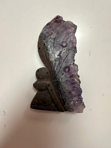 Amethyst, crystal fairy - The Irritable Pelican Artisan Gallery