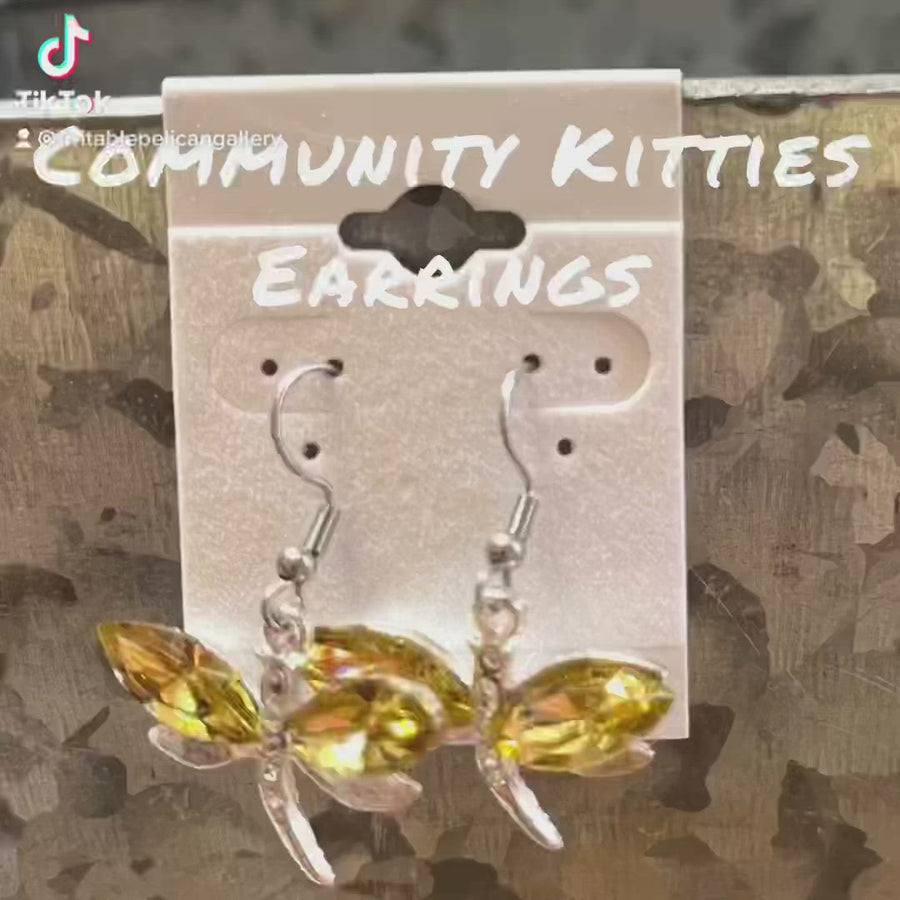 Feed the Community Kitties Earrings
