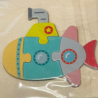 Children's Handmade Very Small Puzzle - The Irritable Pelican Artisan Gallery