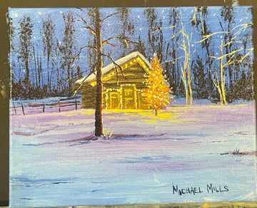 Christmas Cabin - The Irritable Pelican Artisan Gallery