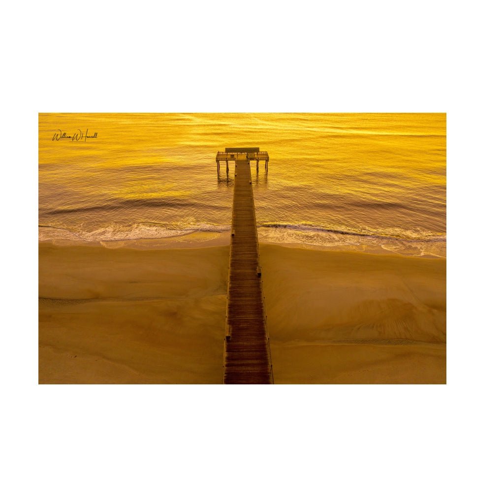 “Golden Pier” - The Irritable Pelican Artisan Gallery