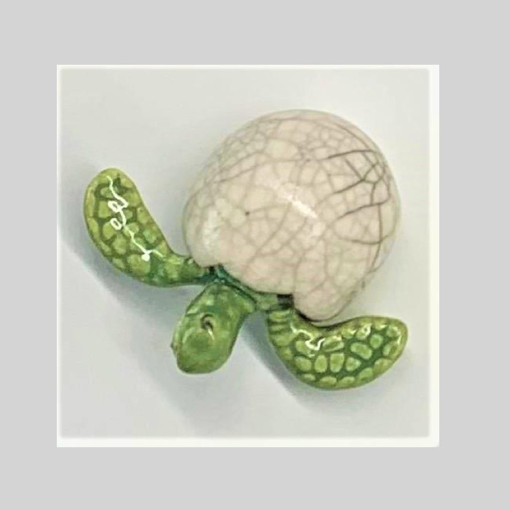 Handmade Ceramic Pottery Sea Turtle Hatchlings - The Irritable Pelican Artisan Gallery