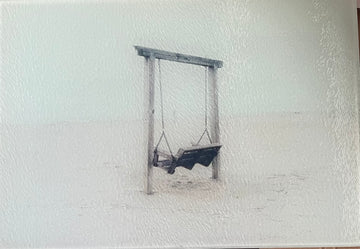 "Tybee Island Swing" Tempered Glass Cutting Board