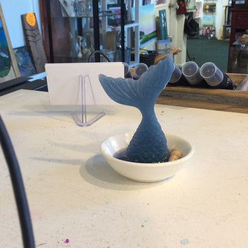 Mermaid Tail Dish - The Irritable Pelican Artisan Gallery