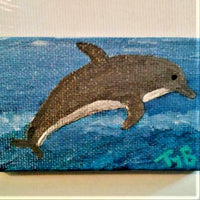 "Mini-Art: Island Design Magnets" - The Irritable Pelican Artisan Gallery