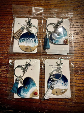Miscellaneous Resin Keychains - The Irritable Pelican Artisan Gallery