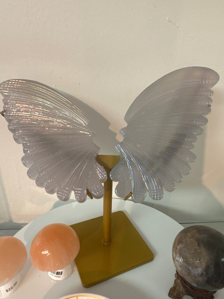 Quartz wings set - The Irritable Pelican Artisan Gallery