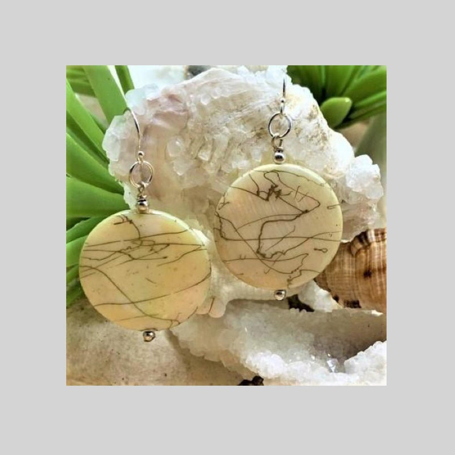 Shell Earrings - The Irritable Pelican Artisan Gallery