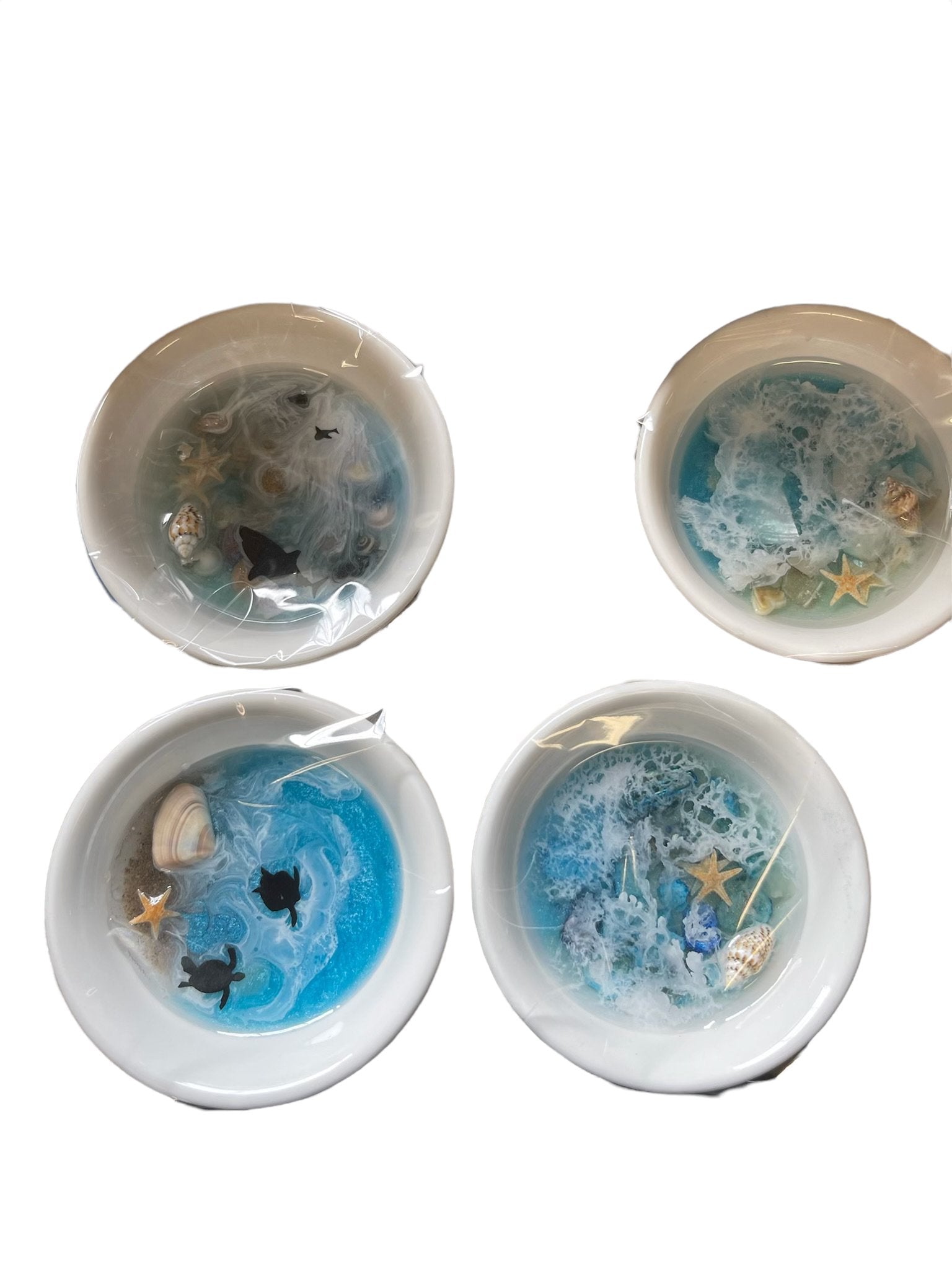 Small Ceramic Ring Dishes - The Irritable Pelican Artisan Gallery