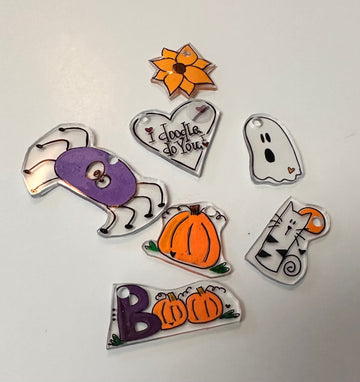 "Spooky Creations: A Halloween Shrinky Dink Extravaganza - The Irritable Pelican Artisan Gallery
