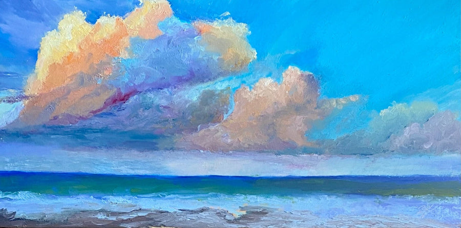 “Storm Over the Ocean” - The Irritable Pelican Artisan Gallery