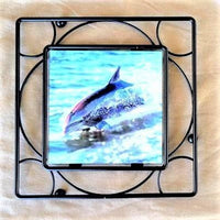 "Tybee Dolphin" Trivet - The Irritable Pelican Artisan Gallery