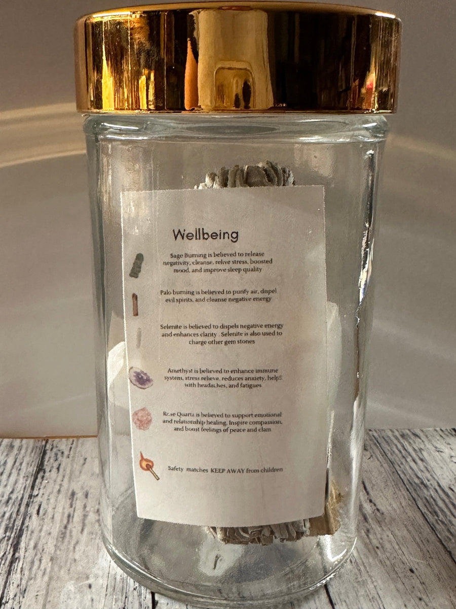 Well-being jars - The Irritable Pelican Artisan Gallery