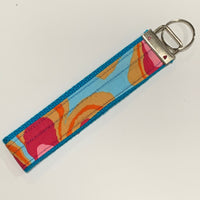Wristlet Key Fob/Keychains - Florals - The Irritable Pelican Artisan Gallery